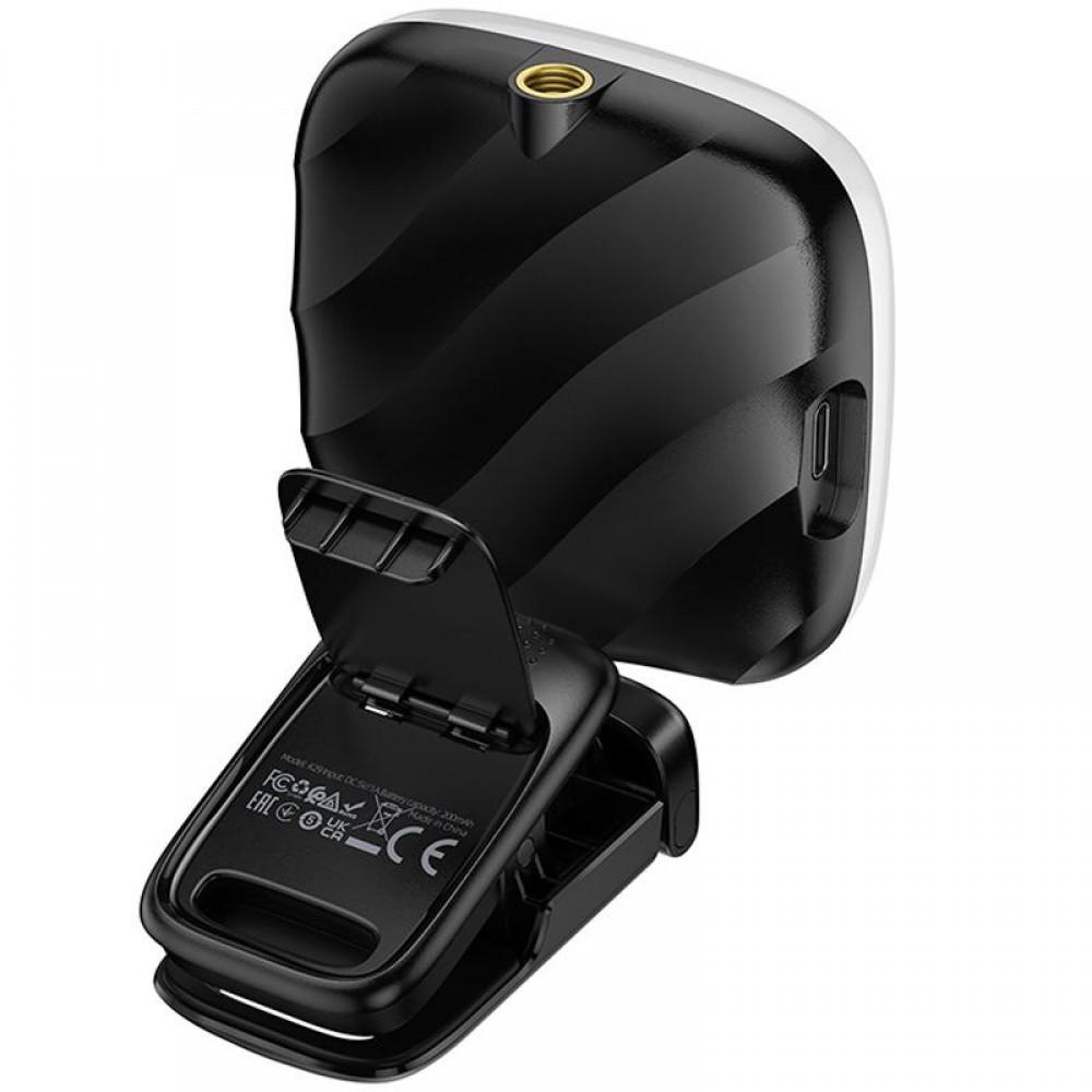 Портативна лампа для селфі Hoco K29 Beauty Selfie Light 300 mAh Black