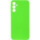 Чохол TPU GETMAN Liquid Silk Full Camera для Samsung Galaxy A05s Салатовий / Neon Green
