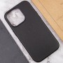 Шкіряний чохол Leather Case (AA Plus) with MagSafe для Apple iPhone 13 Pro Max (6.7") Black
