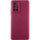 Чохол TPU GETMAN Liquid Silk Full Camera для Xiaomi Redmi 10 Бордовий / Marsala