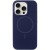 Чохол Silicone Case Full Protective (AA) NO LOGO with MagSafe для Apple iPhone 16 Pro Max (6.9") Темно-синій / Midnight blue