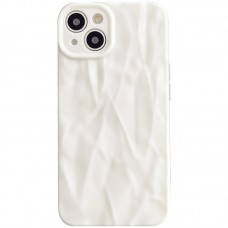 Чохол TPU Texture для Apple iPhone 14 (6.1") White