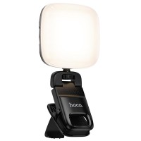 Портативна лампа для селфі Hoco K29 Beauty Selfie Light 300 mAh Black