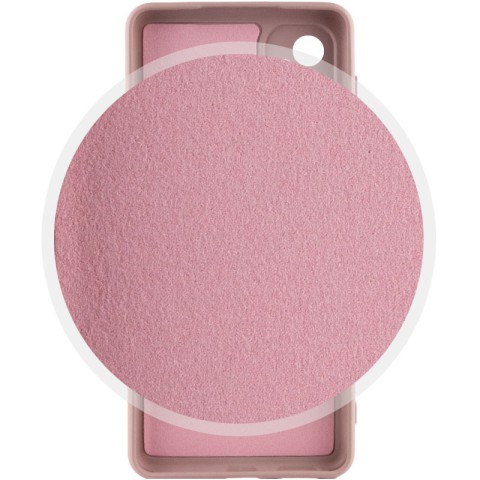Чохол Silicone Cover Lakshmi Full Camera (A) для Samsung Galaxy M34 5G Рожевий / Pink Sand