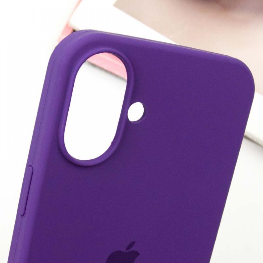 Чехол Silicone Case Full Protective (AA) для Apple iPhone 16 Plus (6.7")