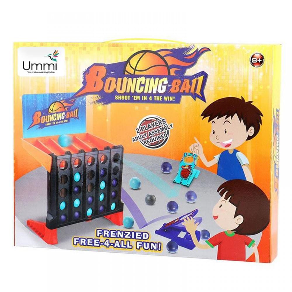 Настільна інтерактивна гра Ummi 22046 Bouncing Ball Orange / Black