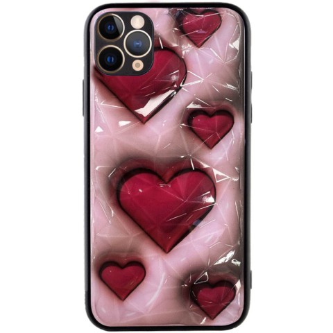 TPU+PC чохол Prisma Plushie для Apple iPhone 12 Pro (6.1") Hearts