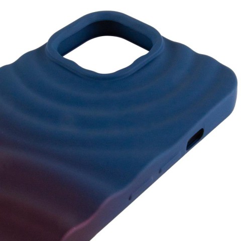 Чохол TPU ColorWave для Apple iPhone 11 (6.1") Navy Blue / Plum