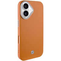 Чохол SGP PC+Leather with MagSafe для Apple iPhone 16 (6.1") Brown