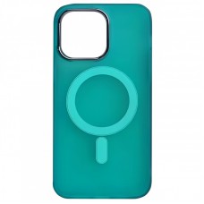Чохол TPU+PC Lily with MagSafe для Apple iPhone 13 (6.1") Green