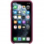 Чохол Silicone case (AAA) для Apple iPhone 11 Pro Max (6.5") Малиновий / Pomegranate