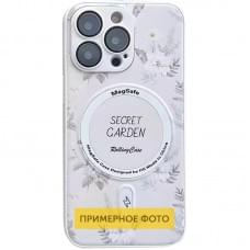 TPU+PC чехол Secret Garden with MagSafe для Apple iPhone 16 (6.1")