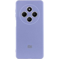 Чохол Silicone Cover Lakshmi Full Camera (AAA) with Logo для Xiaomi Redmi 14C / Poco C75 Бузковий / Dasheen