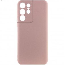 Чохол Silicone Cover Ummi Lakshmi Full Camera (AA) для Samsung Galaxy S22 Ultra Рожевий / Pink Sand