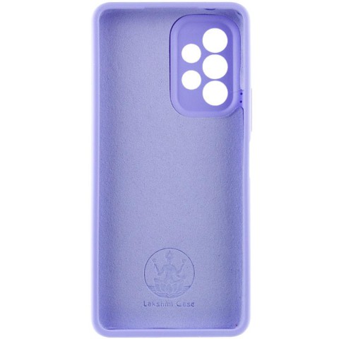 Чохол Silicone Cover Lakshmi Full Camera (AAA) для Samsung Galaxy A13 4G Бузковий / Dasheen