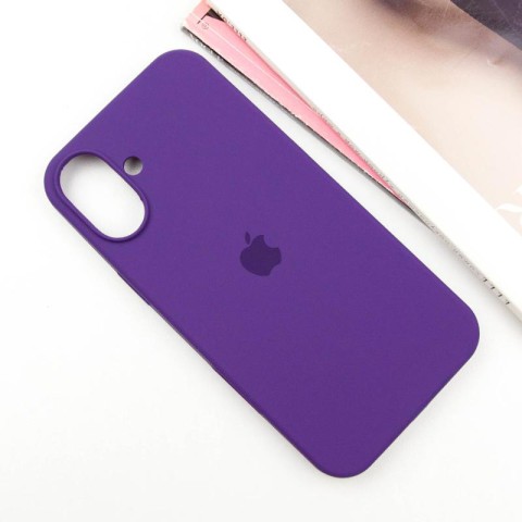 Чохол Silicone Case Full Protective (AA) для Apple iPhone 16 Plus (6.7") Фіолетовий / Amethyst