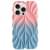 TPU чохол Leaf для Apple iPhone 15 Pro (6.1") Pink / Blue