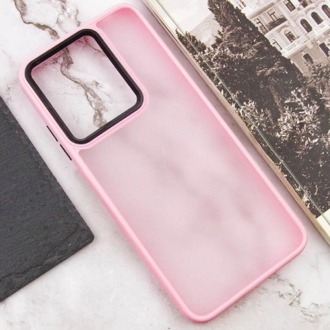 Чохол TPU+PC Lyon Frosted для Infinix Hot 40i / Spark Go 2024 / Spark 20 Pink