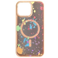 Чохол TPU+PC Flush with MagSafe для Samsung Galaxy S25 Ultra Desert gold