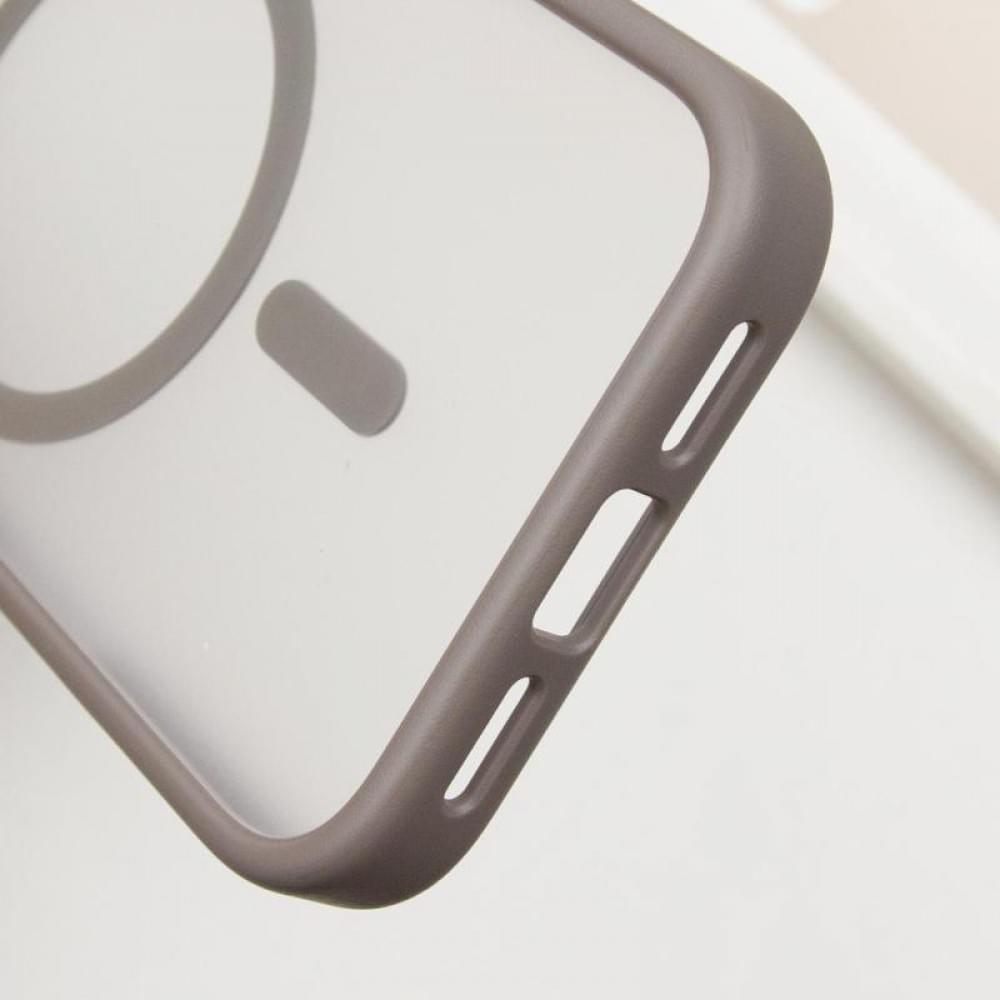 TPU+PC чехол Metal Buttons with MagSafe для Apple iPhone 16 Pro (6.3")