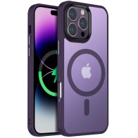 Чохол Ummi Colorful with MagSafe для Apple iPhone 16 Pro Max (6.9") Темно-фіолетовий / Dark Purple