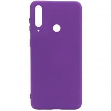 Чохол Silicone Cover Full without Logo (A) для Huawei P40 Lite E / Y7p (2020) Фіолетовий / Purple