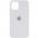 Чохол Silicone Case Full Protective (AA) для Apple iPhone 15 (6.1") Білий / White