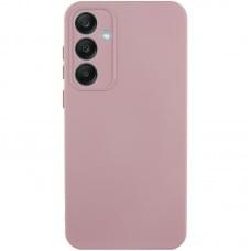 Чохол TPU GETMAN Liquid Silk Full Camera для Samsung Galaxy S24+ Рожевий / Pink Sand