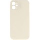 Чохол Silicone Case Square Full Camera Protective (AA) NOLOGO для Apple iPhone 11 (6.1") Бежевий / Antique White
