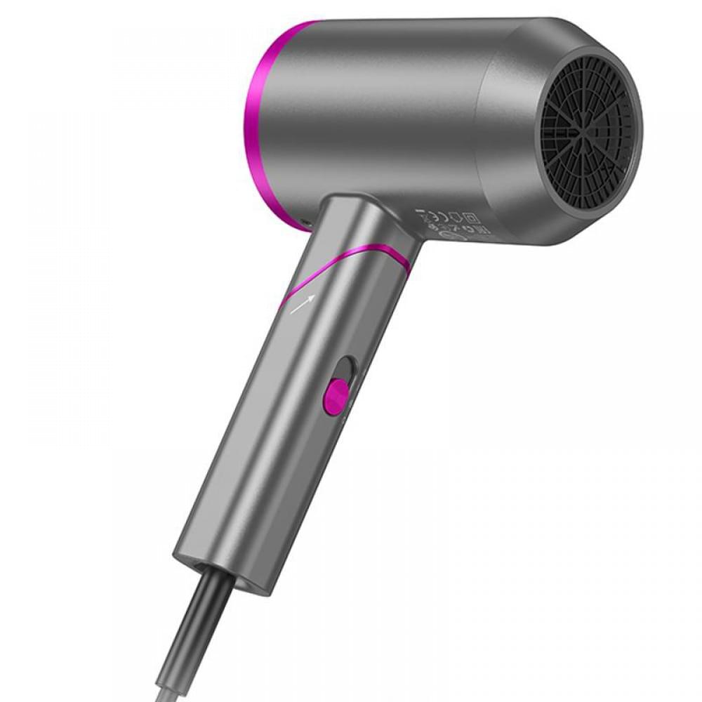 Фен для волосся Hoco HP13 Plus Hot and cold air (1600W) Rose Red