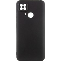 Чохол TPU GETMAN Liquid Silk Full Camera для Xiaomi Redmi 10C Чорний / Black