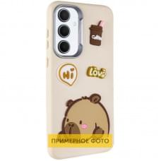 Чохол TPU Leather Toys для Xiaomi Redmi 14C / Redmi A4 / Poco C75 Capybara / Sand