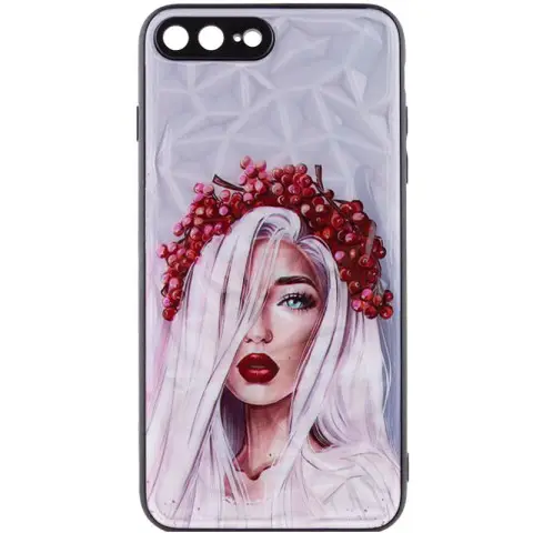 TPU+PC чохол Prisma Ladies для Apple iPhone 7 plus / 8 plus (5.5") Ukrainian Girl