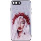 TPU+PC чохол Prisma Ladies для Apple iPhone 7 plus / 8 plus (5.5") Ukrainian Girl