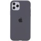 Чохол Silicone Case Full Protective (AA) для Apple iPhone 11 Pro (5.8") Сірий / Dark Gray