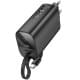 Портативний ЗП Power Bank Hoco J148 Handy PD20W with cable 5000 mAh Black