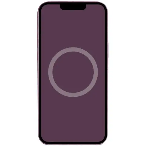 Чохол Silicone case (AAA) with Magsafe and Animation для Apple iPhone 16 Pro (6.3") Plum