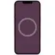 Чохол Silicone case (AAA) with Magsafe and Animation для Apple iPhone 16 Pro (6.3") Plum