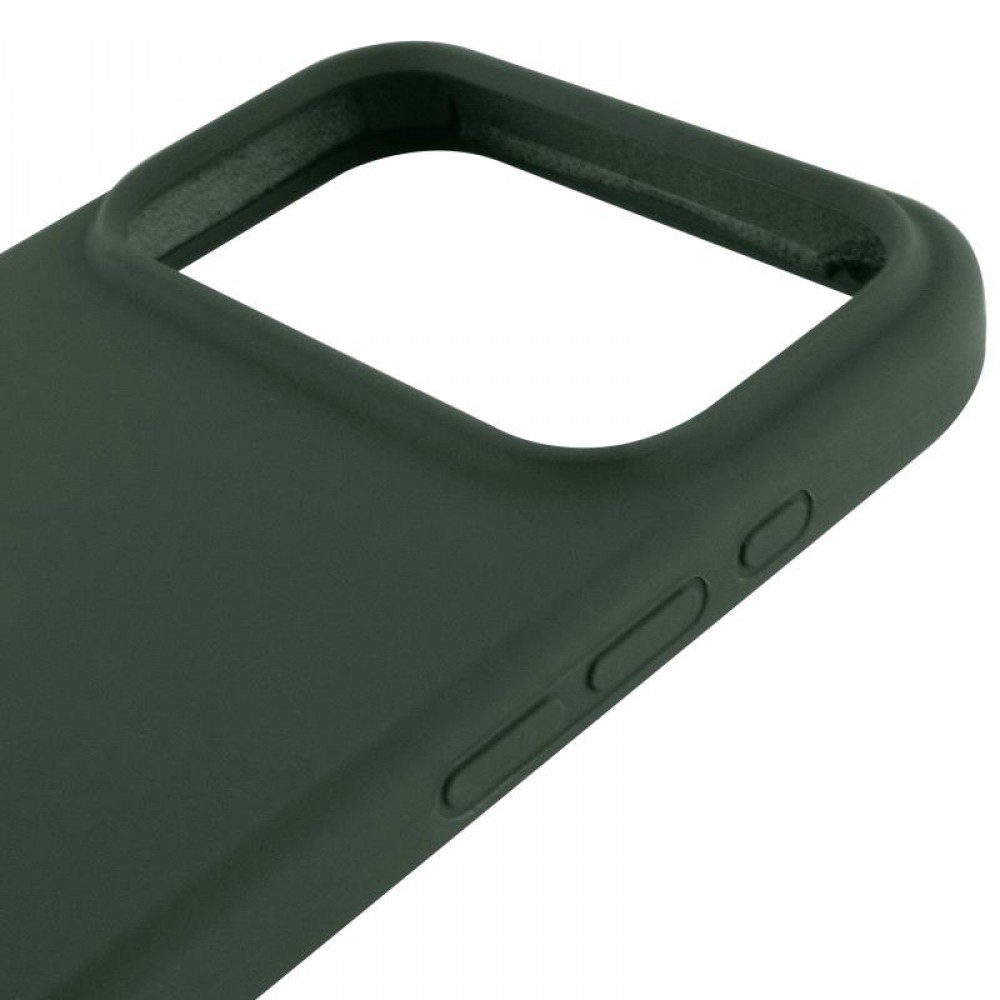 Чохол Silicone Case Full Protective (AA) для Apple iPhone 17 Pro Max (6.9") Зелений / Cyprus Green