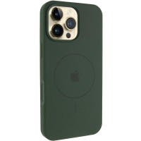 Чохол Silicone Case Full Protective (AA) V2 with MagSafe для Apple iPhone 16 Pro (6.3") Зелений / Cyprus Green