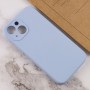 Чохол Silicone Case Full Camera Protective (AA) NO LOGO для Apple iPhone 13 (6.1") Блакитний / Lilac Blue