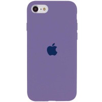 Чохол Silicone Case Full Protective (AA) для Apple iPhone SE (2020) / 7 / 8 (4.7") Сірий / Lavender Gray