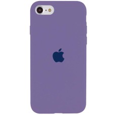 Чохол Silicone Case Full Protective (AA) для Apple iPhone SE (2020) / 7 / 8 (4.7") Сірий / Lavender Gray