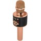Караоке Мікрофон-колонка D169 Rose Gold