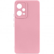 Чохол Silicone Cover Lakshmi Full Camera (AAA) для Xiaomi Poco X5 5G / Redmi Note 12 5G Рожевий / Light pink