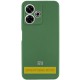 Чохол Silicone Cover Lakshmi Full Camera (AA) with logo для Xiaomi Redmi Note 14S Зелений / Dark green