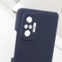 Чохол Silicone Cover Lakshmi Full Camera (AAA) для Xiaomi Redmi Note 10 Pro / 10 Pro Max Темно-синій / Midnight blue