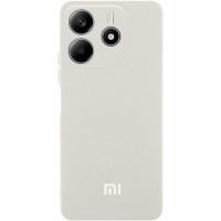 Чохол Silicone Cover Lakshmi Full Camera (AA) with logo для Xiaomi Redmi Note 14 4G (Int. version) Білий / White