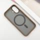 TPU+PC чехол Metal Buttons with MagSafe для Apple iPhone 16 (6.1")