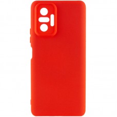 Чохол Silicone Cover Full Camera without Logo (A) для Xiaomi Redmi Note 10 Pro / 10 Pro Max Червоний / Red